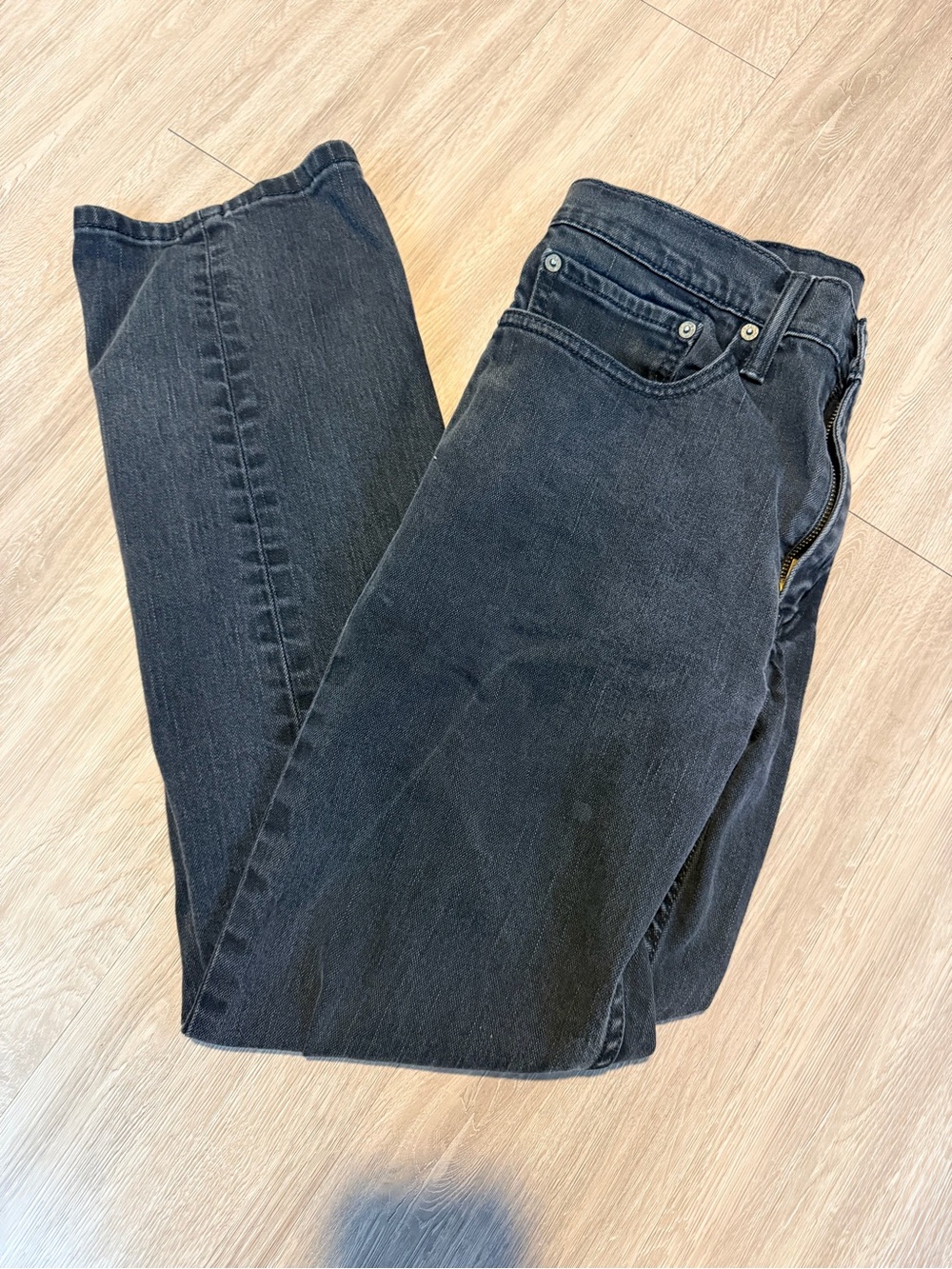 Levi's Black Straight-Leg Men's Jeans